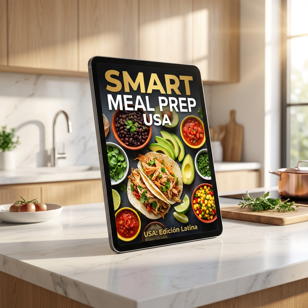 Smart Meal Prep USA: El Método "3 Bases, 15 Platos"