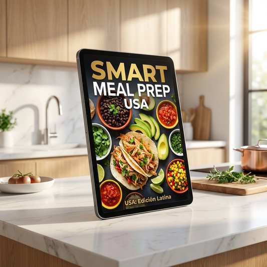 Smart Meal Prep USA: El Método "3 Bases, 15 Platos"